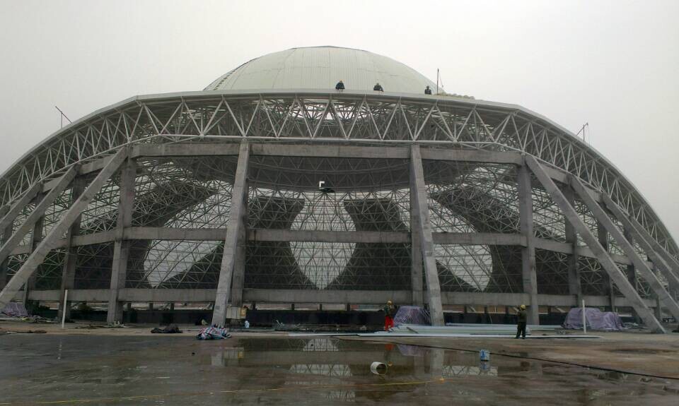 郴州温泉馆网架工程